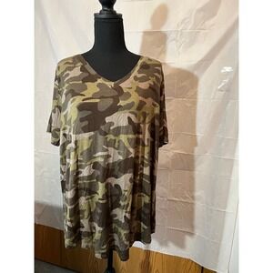 Camo Tshirt 2X